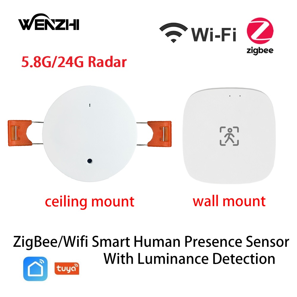 Smart Home Wiz - ZigBee-Sensor de Movimento de Pressão Humana,