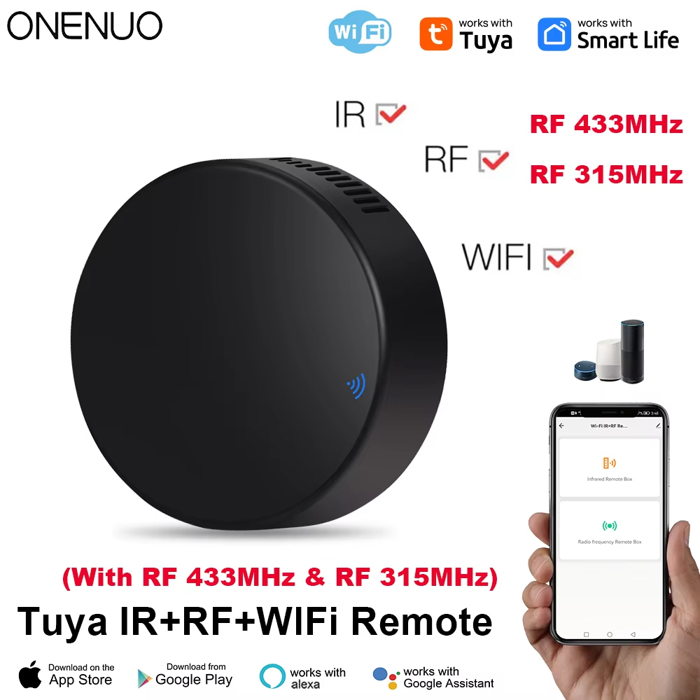 Smart Home Voice Assistant - Tuya wifi rf ir controle remoto