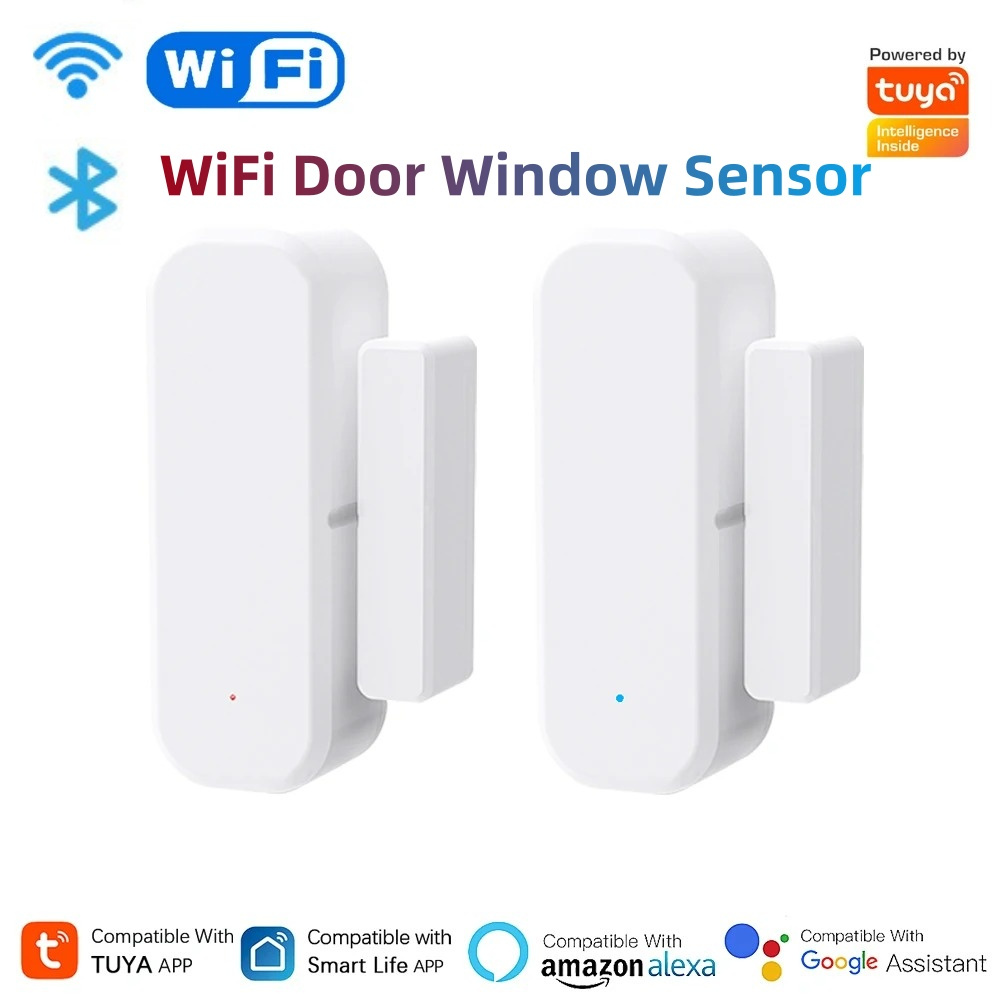 Smart Home Voice Assistant - Sensor Inteligente Tuya WiFi para Portas