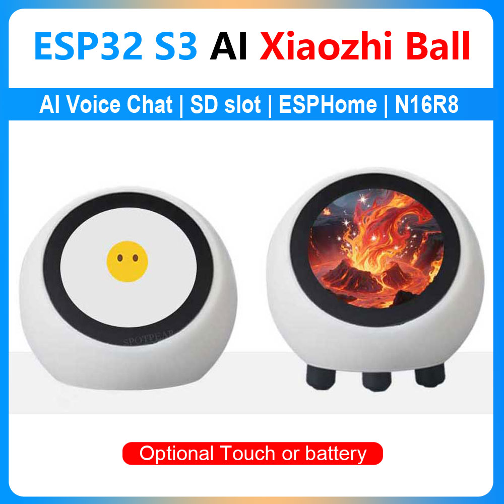 Smart Home Voice Assistant - Esp32 s3 1.28 polegadas n16r8 placa