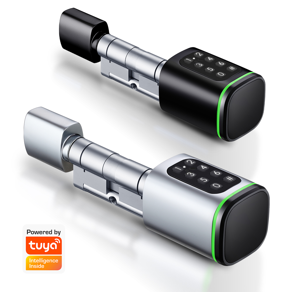 Smart Home Website - Fechadura de cilindro inteligente tuya 60-90mm
