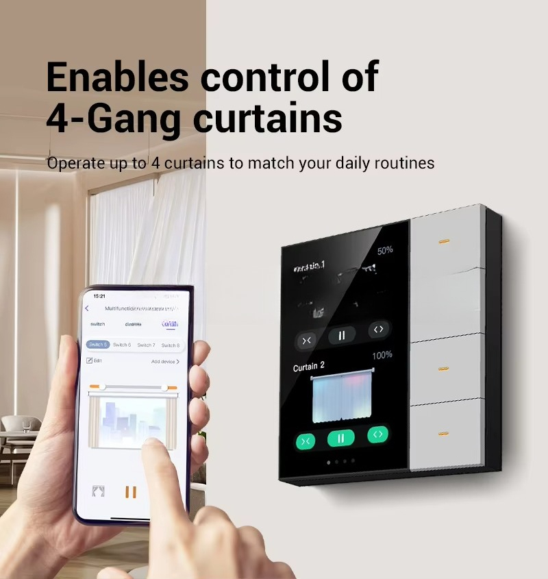 Interruptor de Parede Intelige - Smart Home Panel avaliação e preço