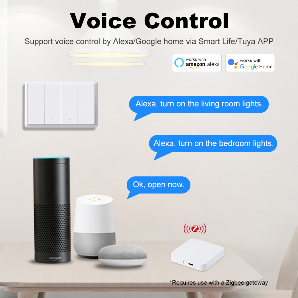 Interruptor inteligente Manhot - Smart Home Lighting avaliação e preço