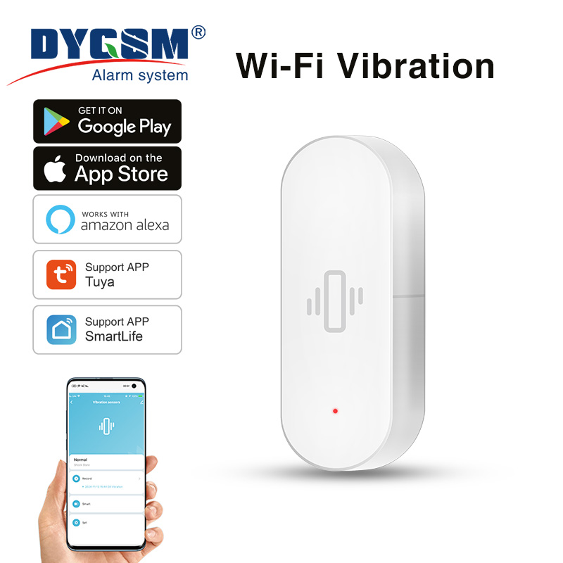 Sensor de Vibração WiFi Tuya,  - Smart Home Wiz avaliação e preço