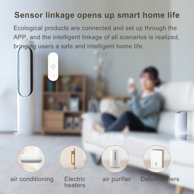 Sensor de Vibração WiFi Tuya,  - Smart Home Wiz avaliação e preço