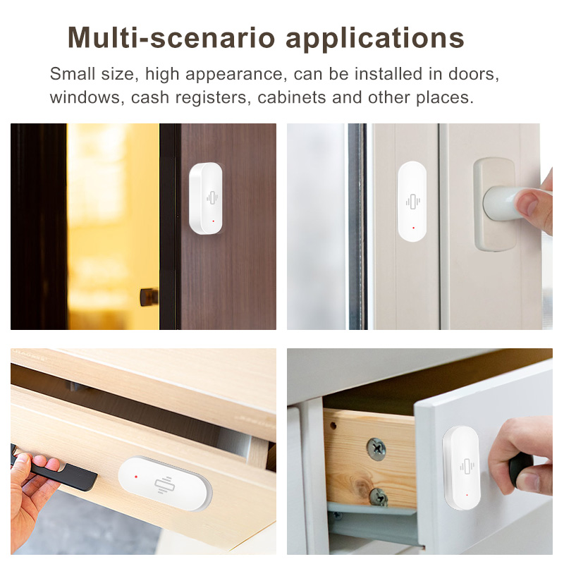 Sensor de Vibração WiFi Tuya,  - Smart Home Wiz avaliação e preço