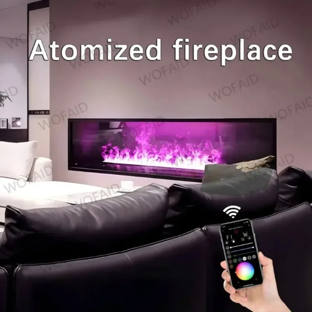 Lareira atomizada com água 3D  - Smart Home Market avaliação e preço