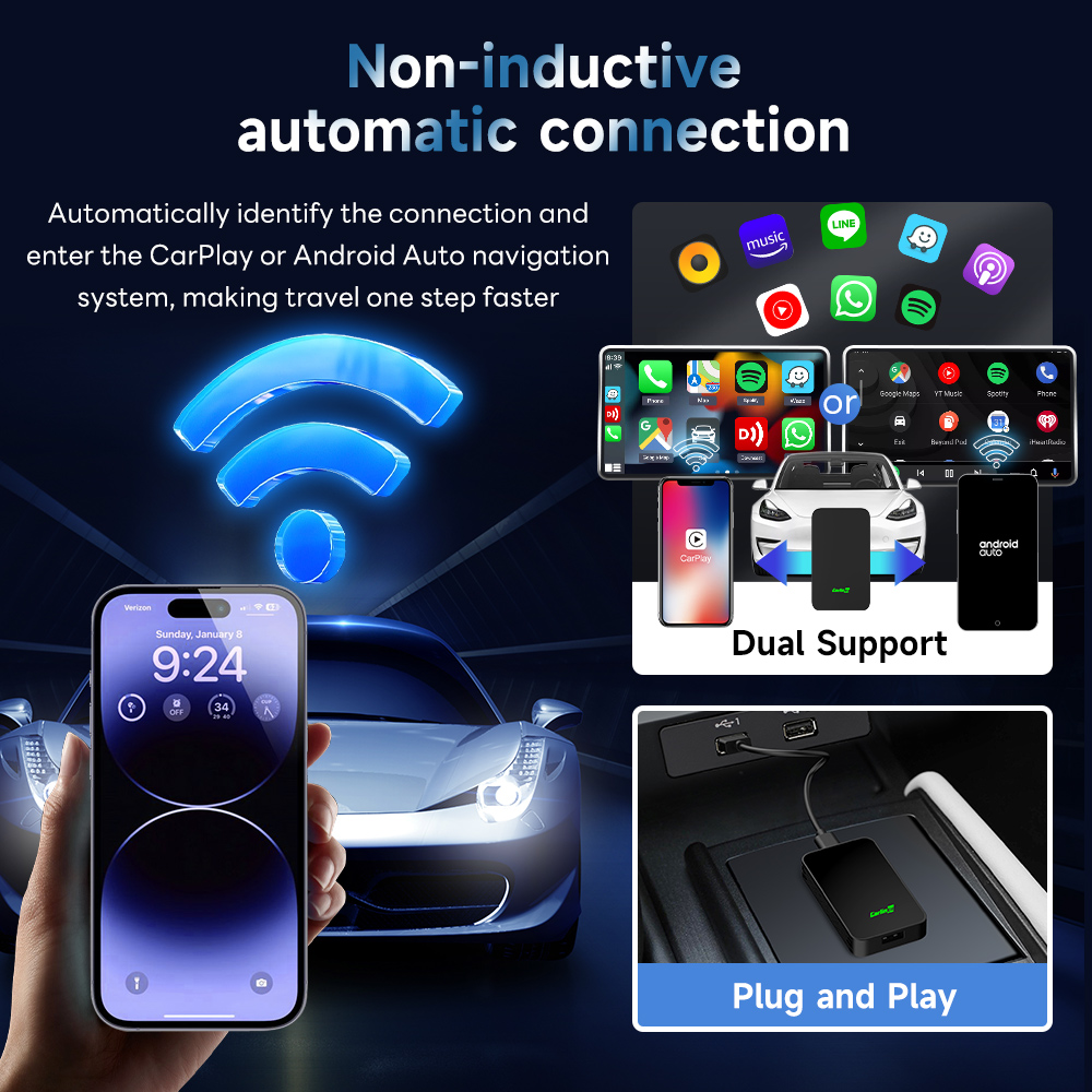 CarlinKit 5.0 Adaptador de Car - Smart Home Wiz avaliação e preço