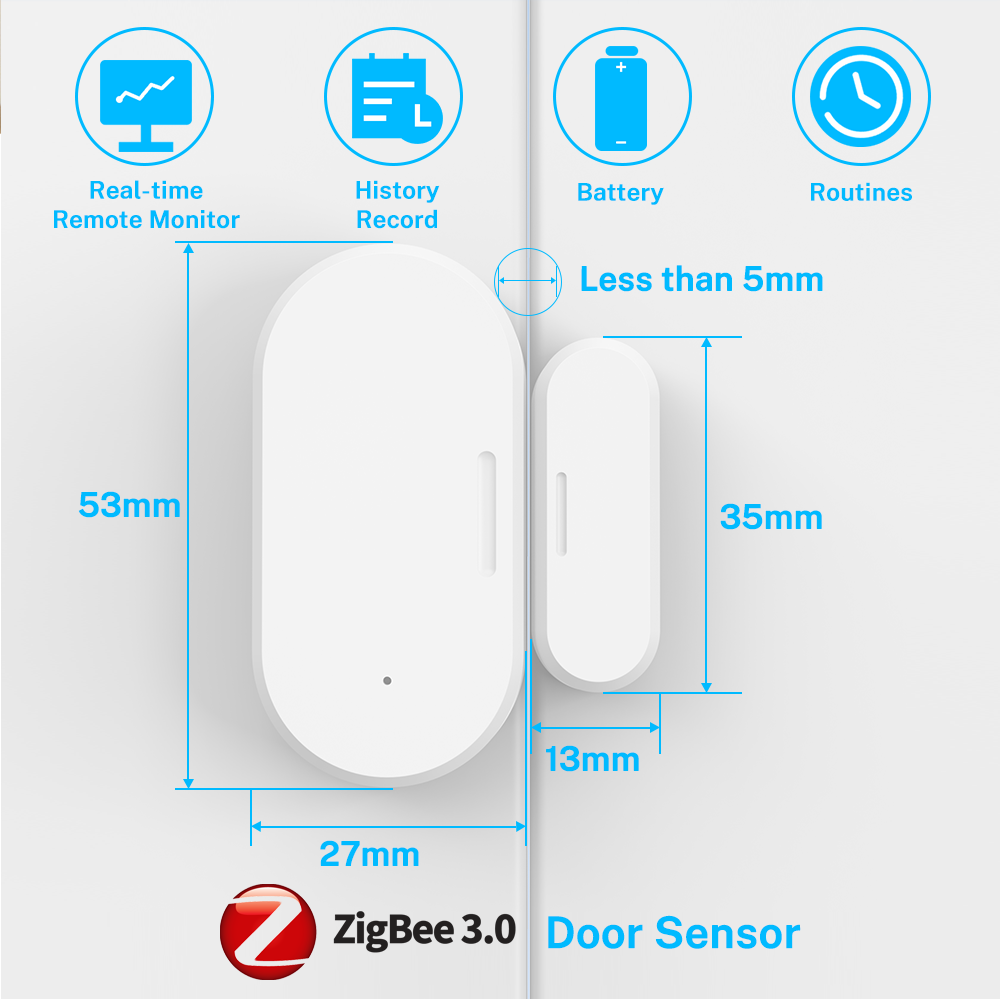 Sensor de Porta/Janela Zigbee  - Smart Home For Windows avaliação e preço