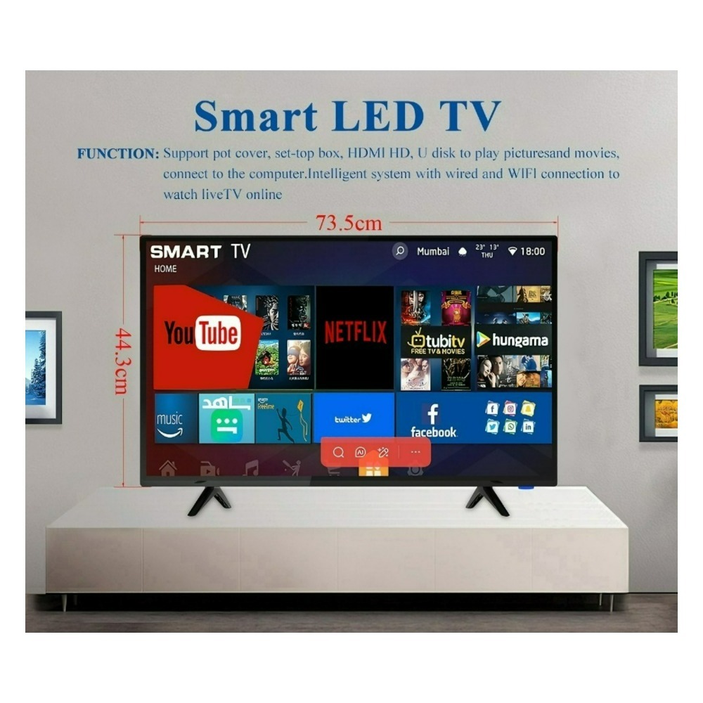 TV Smart Android 4K UHD LED LC - Smart Home Market avaliação e preço