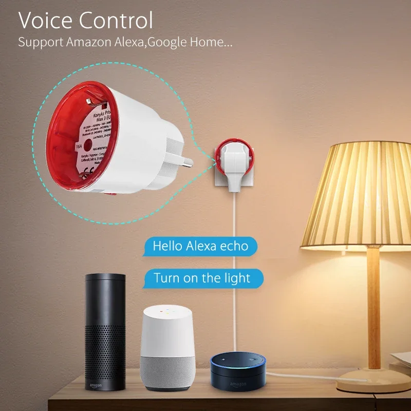 Tuya wifi tomada inteligente u - Smart Home Voice Assistant avaliação e preço