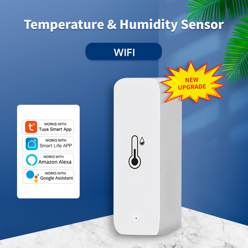 Tuya wifi sensor de temperatur - Smart Home Voice Assistant avaliação e preço