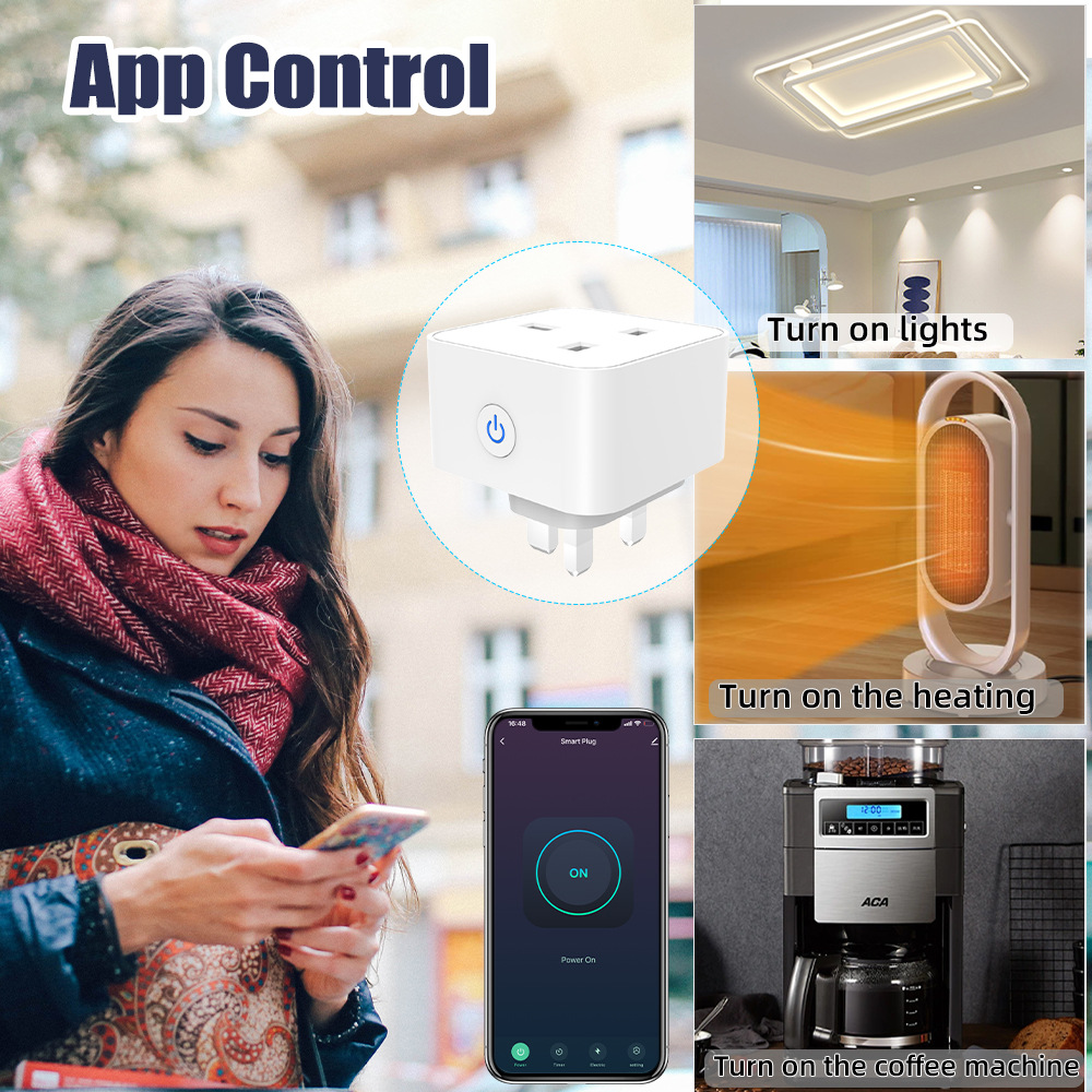 Tomada Inteligente Tuya 16A/20 - Smart Home Voice Assistant avaliação e preço