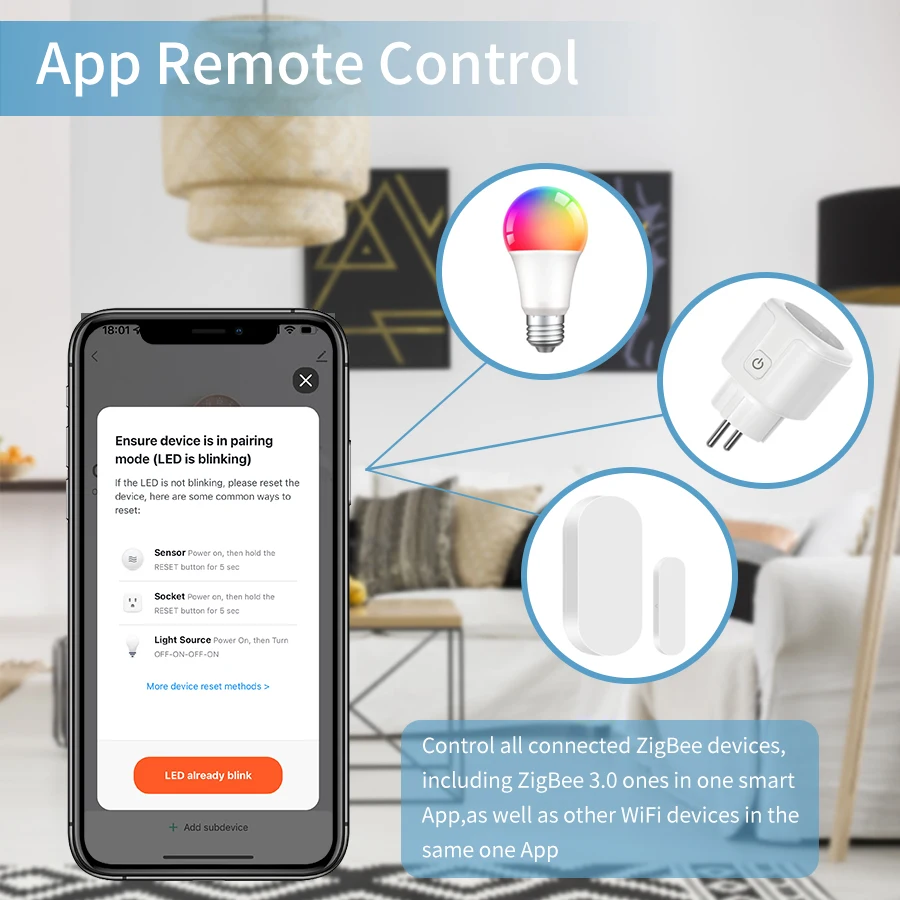 Zigbee hub tuya multi modo gat - Smart Home Gira avaliação e preço