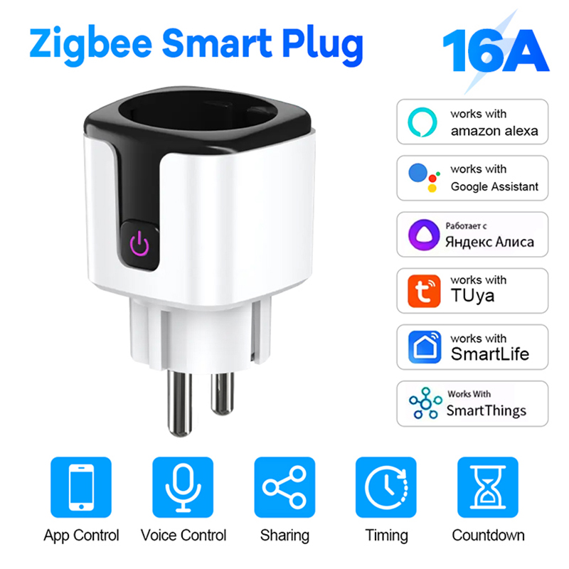 Zigbee plugue inteligente 16a  - Smart Home Gira avaliação e preço
