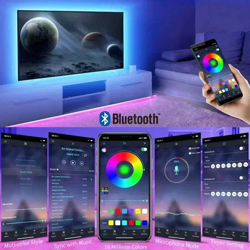 Faixa de luz led rgb inteligen - Smart Home Lighting avaliação e preço