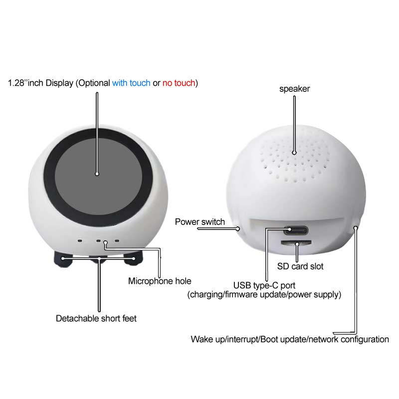 Esp32 s3 1.28 polegadas n16r8  - Smart Home Voice Assistant avaliação e preço