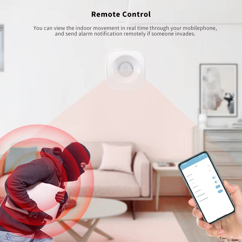 Tuya zigbee/wifi pir sensor de - Zigbee Motion Sensor avaliação e preço