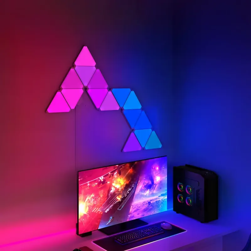 Luzes de parede LED triangular - Smart Home Lighting avaliação e preço